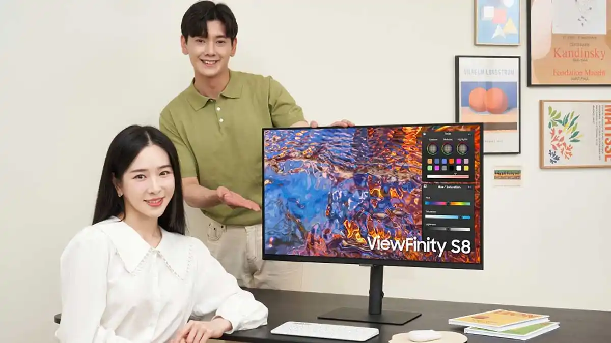 شکل1- مانیتور سامسونگ ViewFinity S8